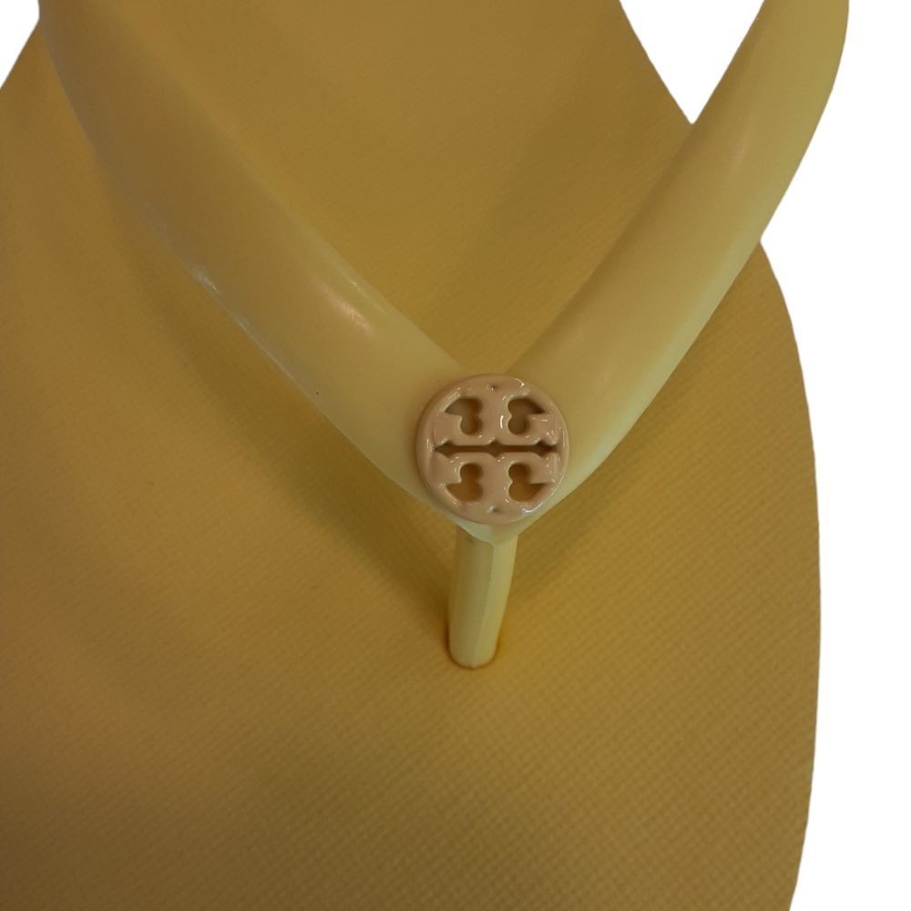 Tory Burch Chelsea Bright Yellow Women's Thin Flip Flop Sandals, size 10M, NWOT - Picture 6 of 9
